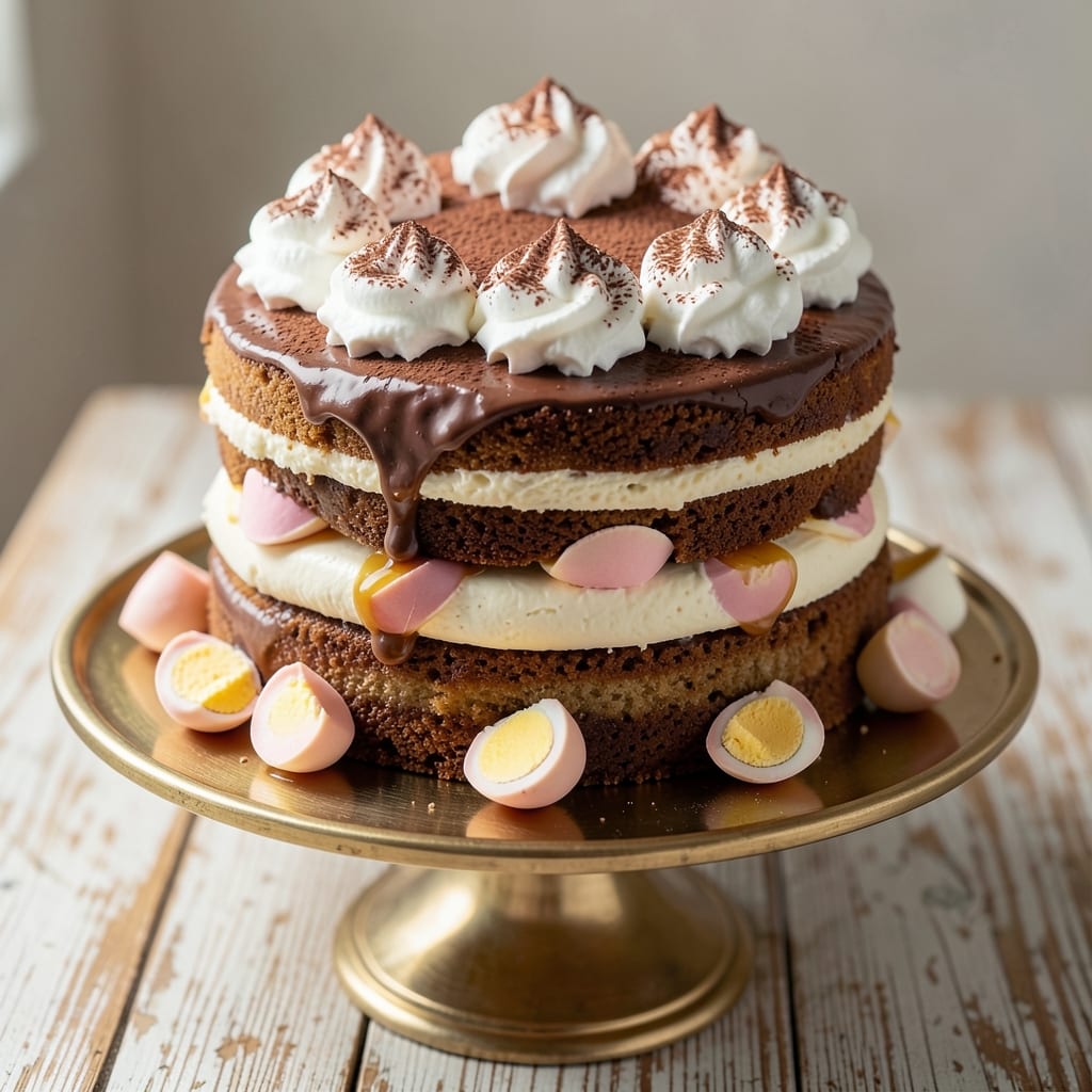 Creme Egg Cake Recipe: Crispy Shells With Silky Yolk Hearts