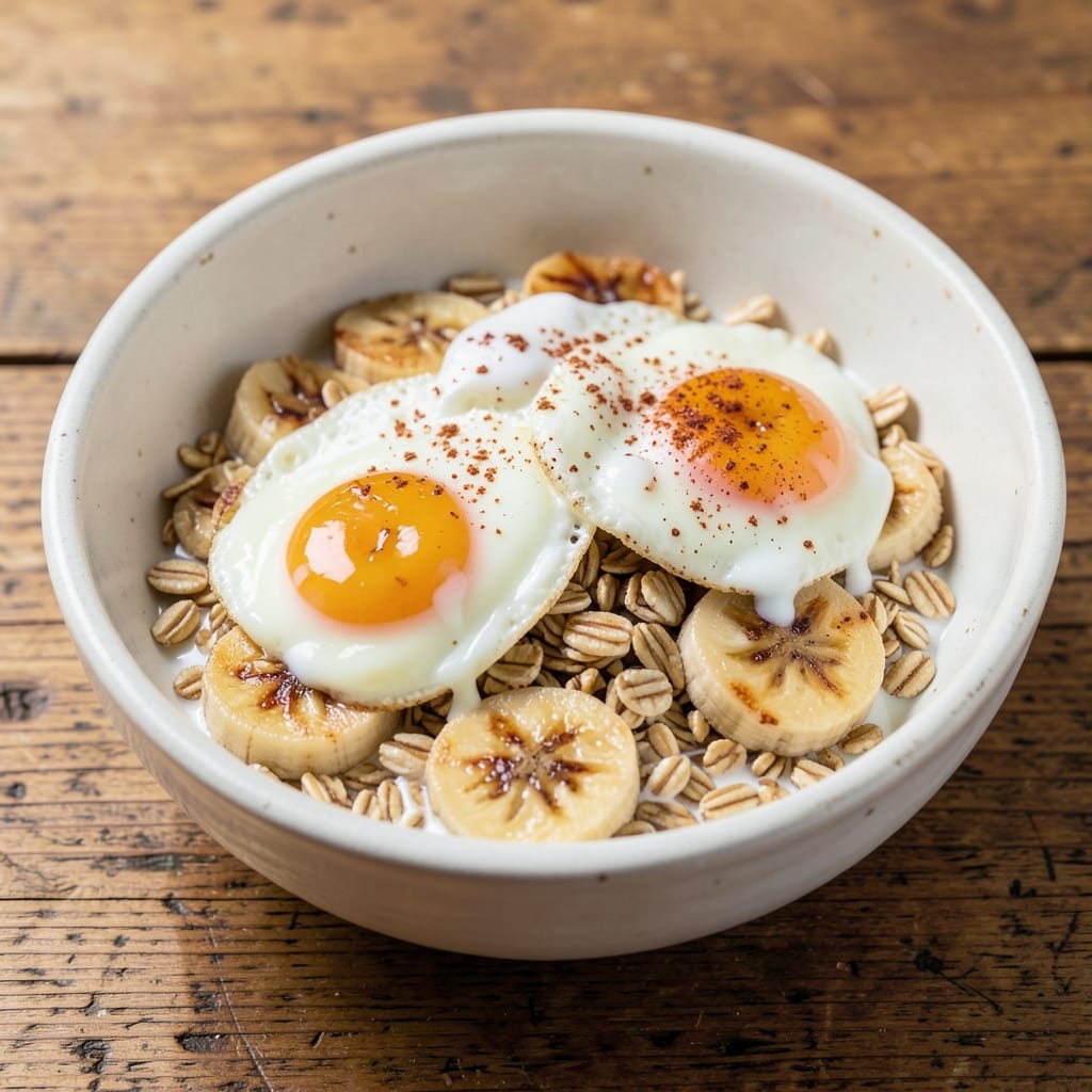 Banana Oats Egg Milk Recipe: Protein-Packed Breakfast Bowl in 5 Minutes