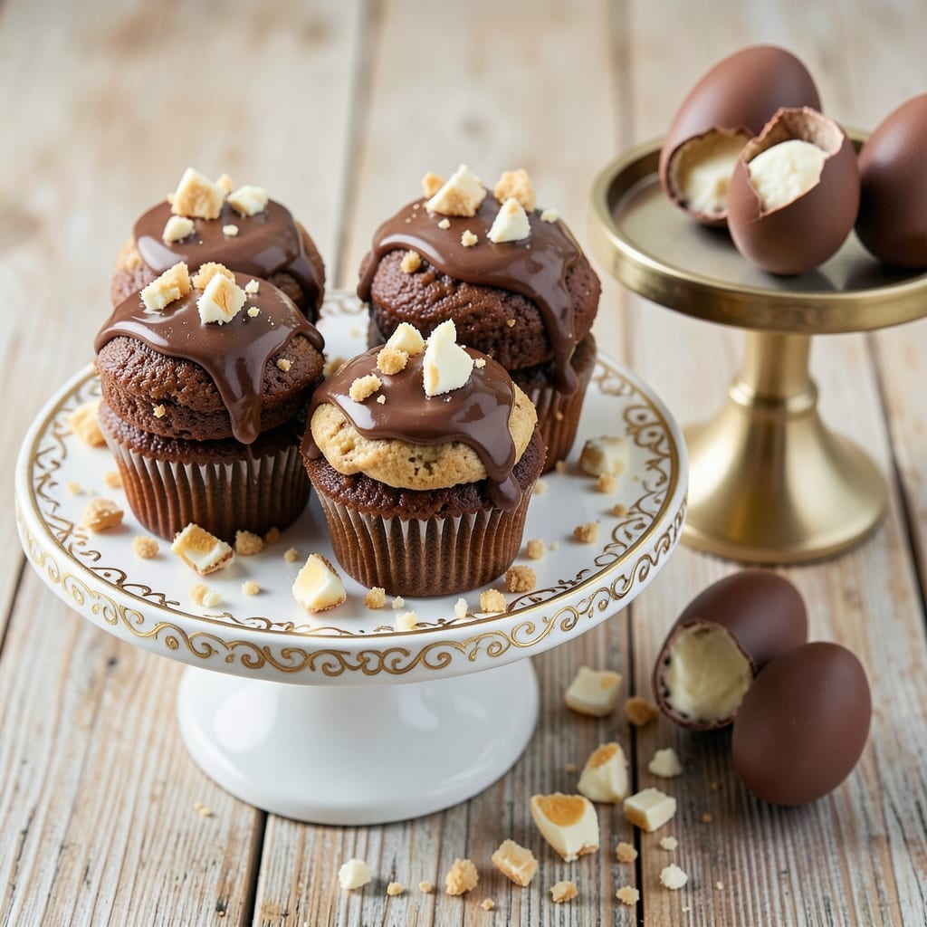 Cadbury Creme Egg Cupcakes Recipe: Fudgy Layers and Creamy Surprise