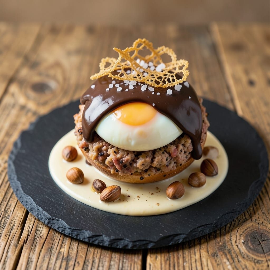 Chocolate Scotch Eggs Recipe: Rich Dark Ganache and Crispy Crust Fusion