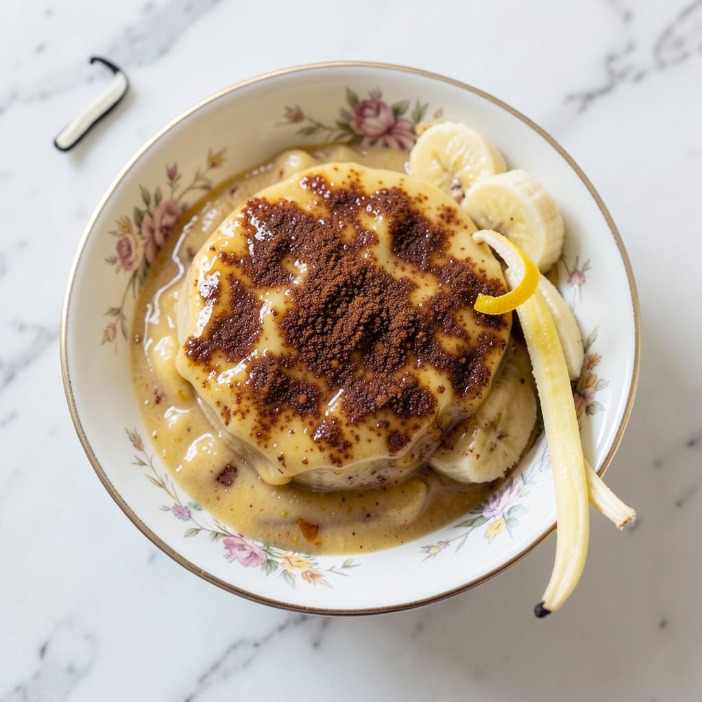 Banana Egg Pudding Recipe: Warm Spiced Layers With Silky Vanilla Flavor