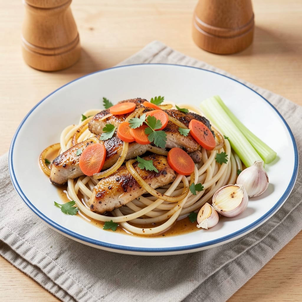 Boiled Chicken and Egg Noodles Recipe: Homestyle Comfort with Zero Effort