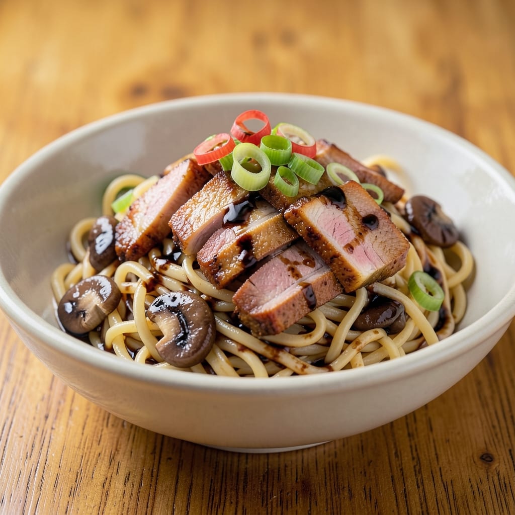 Canton Egg Noodle Recipe: Wok-Heated Fragrance and Silky Sauce