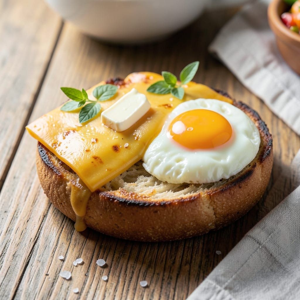 Egg and Cheese English Muffin Recipe: Crispy Toasted Crust With Gooey Melts