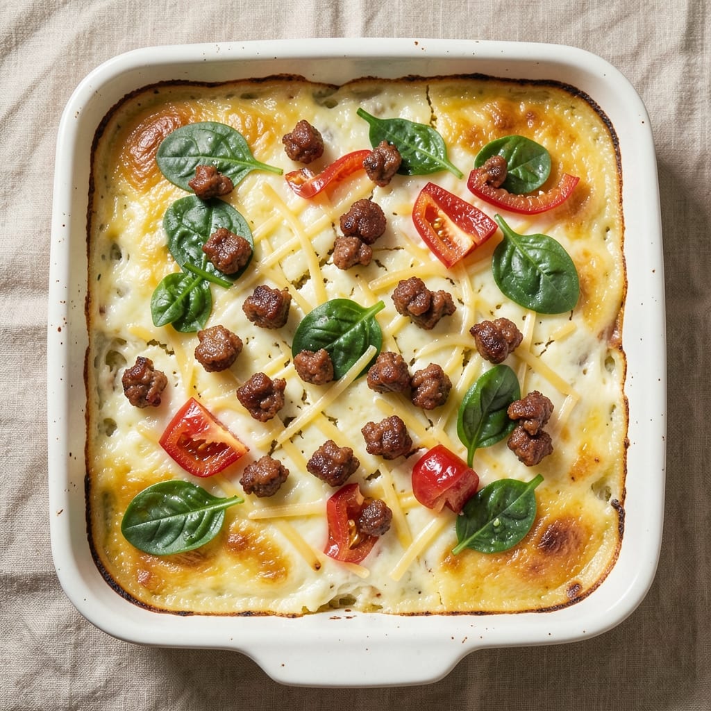 Crustless Egg Casserole Recipe: One-Pan Protein-Packed Breakfast Bliss
