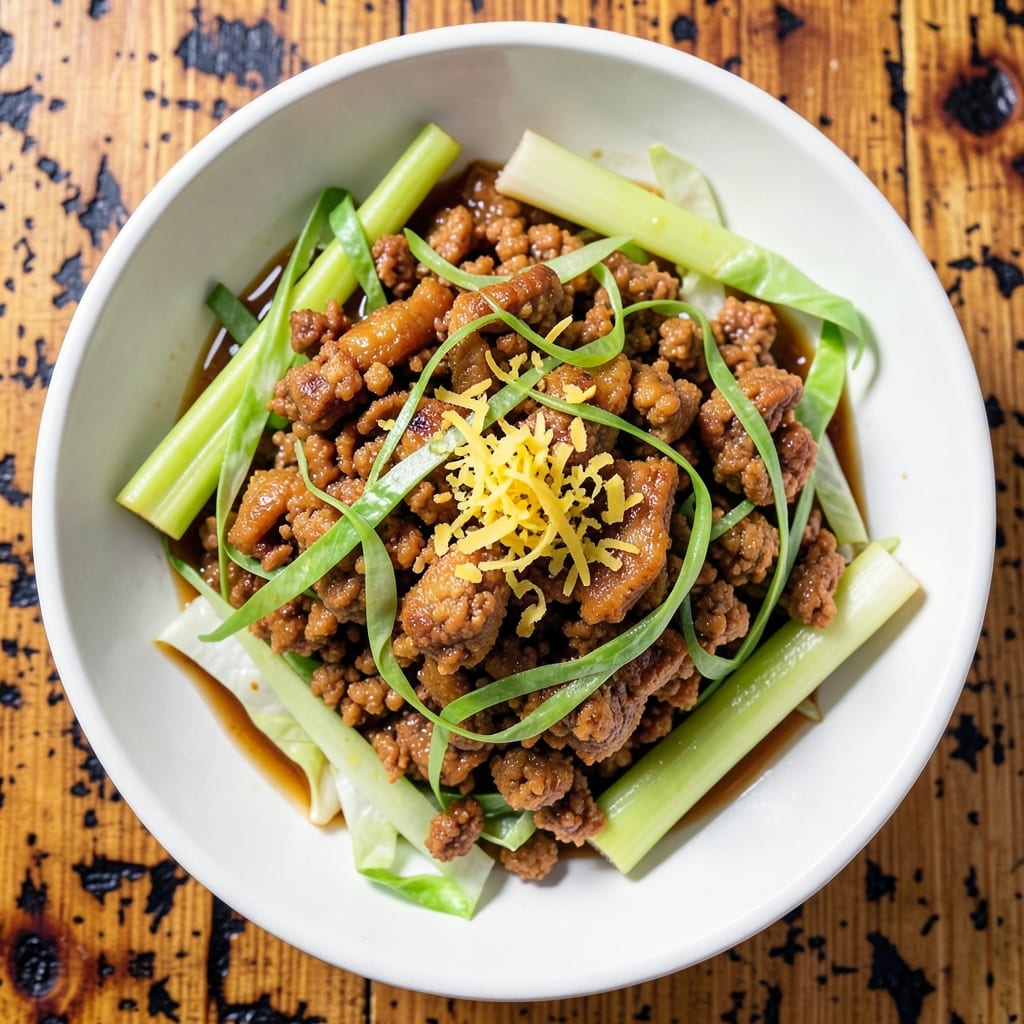 Deconstructed Egg Roll Recipe Pioneer Woman: Crispy Celery-Ginger Crunch With Runny Yolk Magic