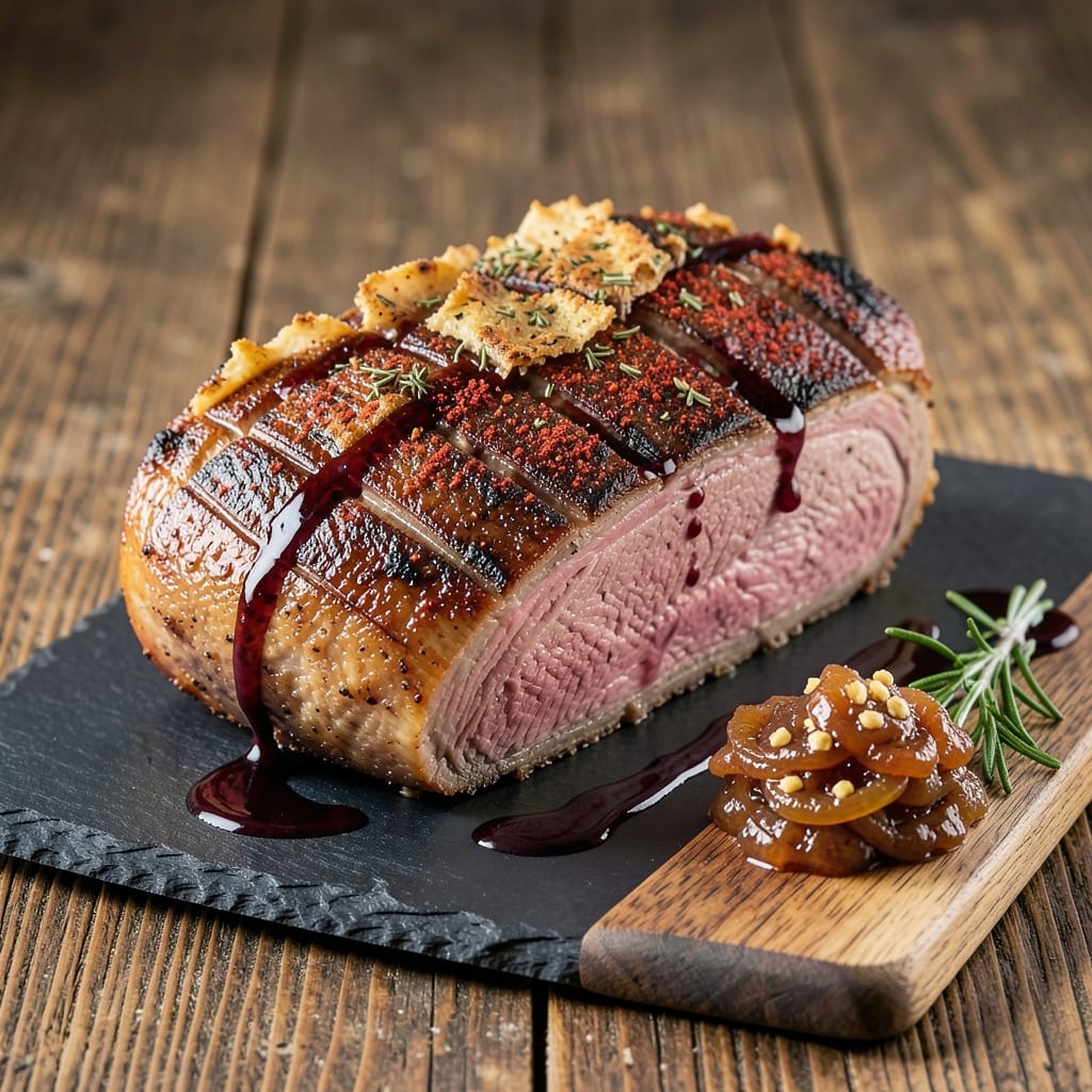 Big Green Egg Venison Roast Recipe: Smoky-Spiced Tenderness in One Pan