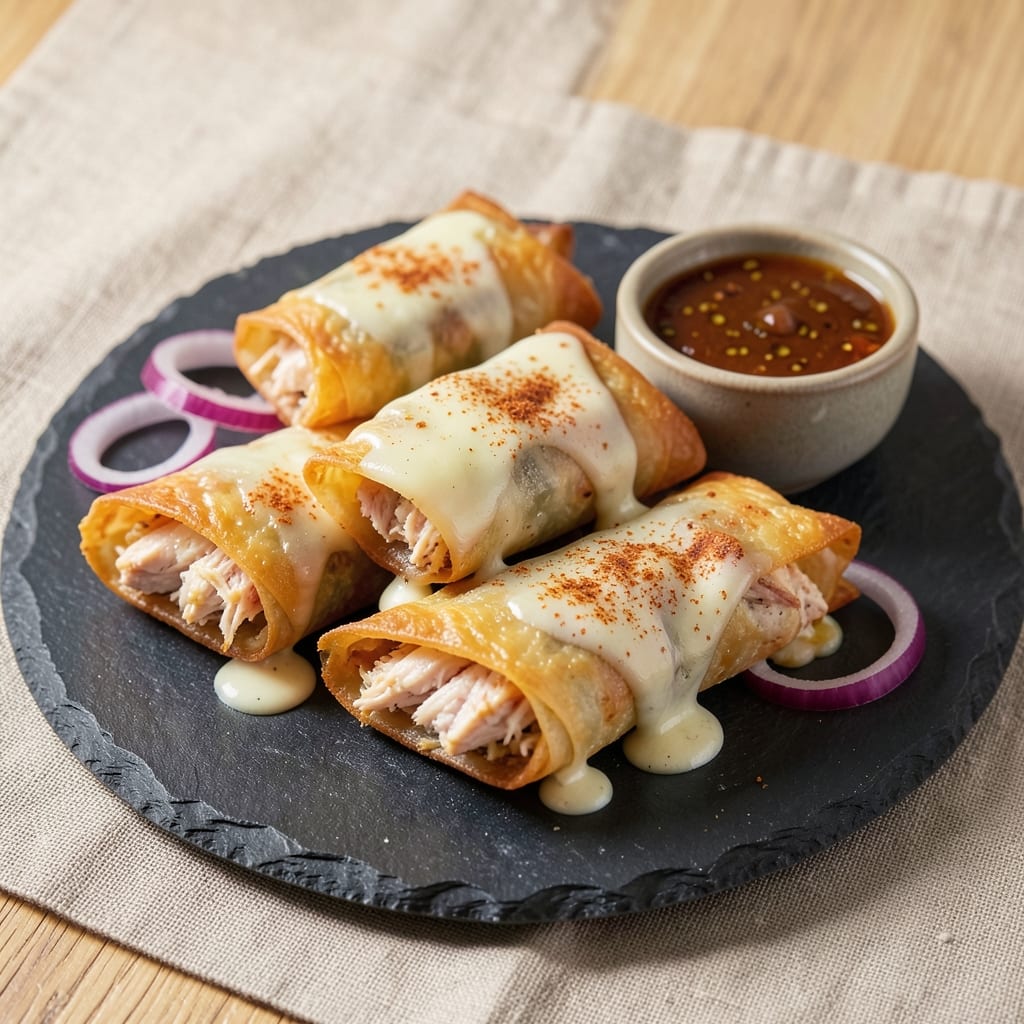 Chicken Philly Egg Rolls Recipe: Crispy Wonton Shells Stuffed With Savory Steak Filling