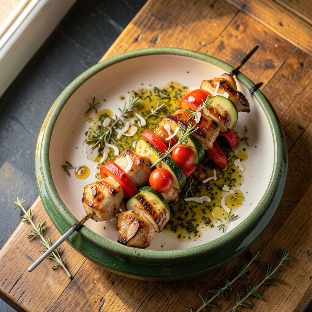 Big Green Egg Shish Kabobs Recipe: Smoky Grilled Skewers With Juicy Veggies and Meat