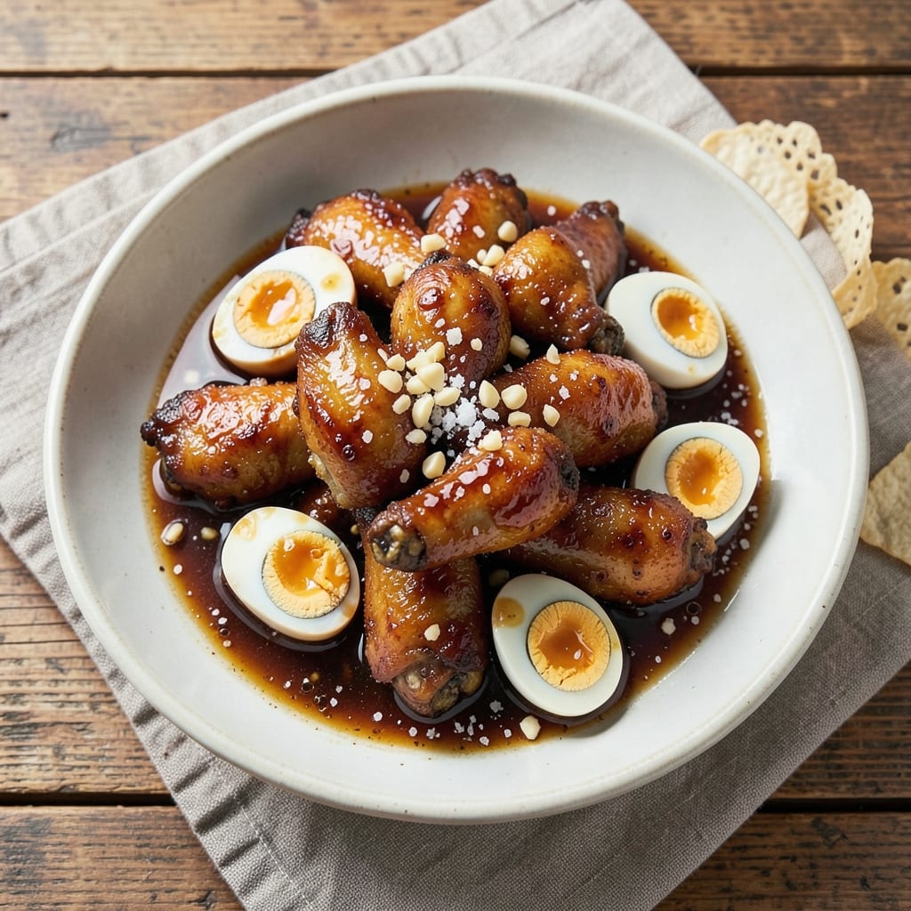 Chicken Wings With Salted Egg Recipe: Crispy Wonton Shells Hugging Savory Egg Yolk