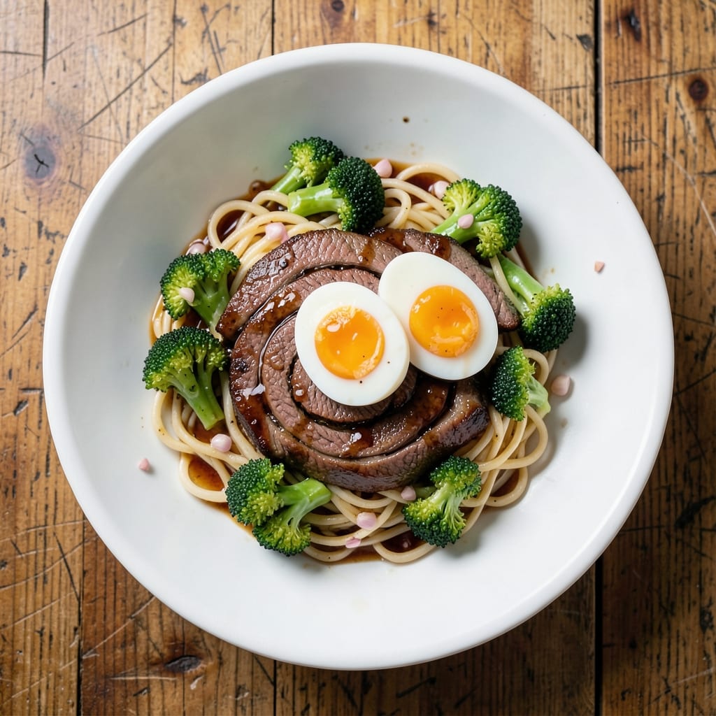 Beef Broccoli Egg Noodle Recipe: One-Pan Stir-Fry With Silky Egg Ribbons
