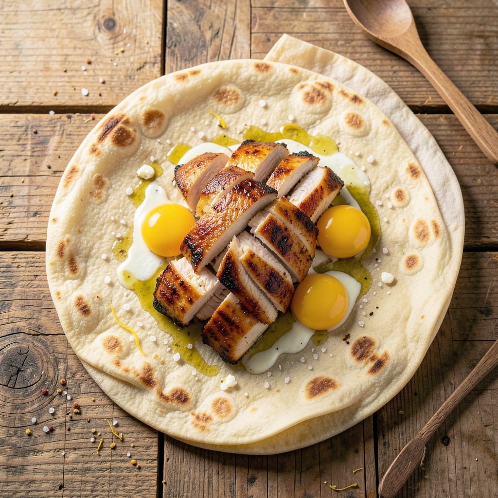Chicken Egg Wraps Recipe: Crispy Tortilla Hugs Silky Scrambled Magic