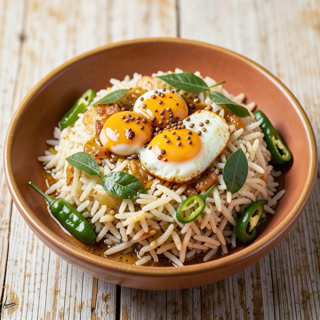 Dharwad Egg Rice Recipe: Karnataka-Style Spice-Infused Comfort