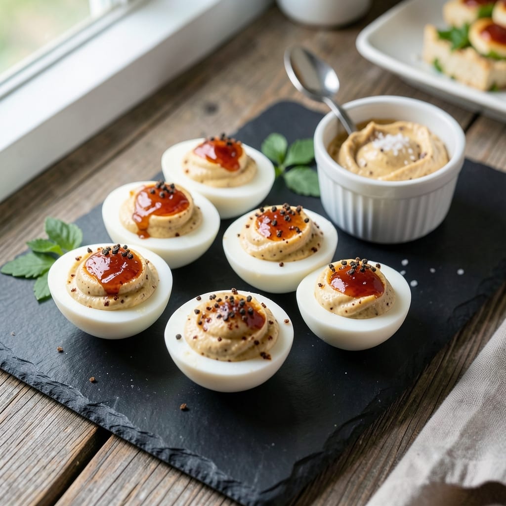 Deviled Eggs Recipe With Sugar and Vinegar: Crispy Top, Creamy Yolk Magic in 15 Minutes