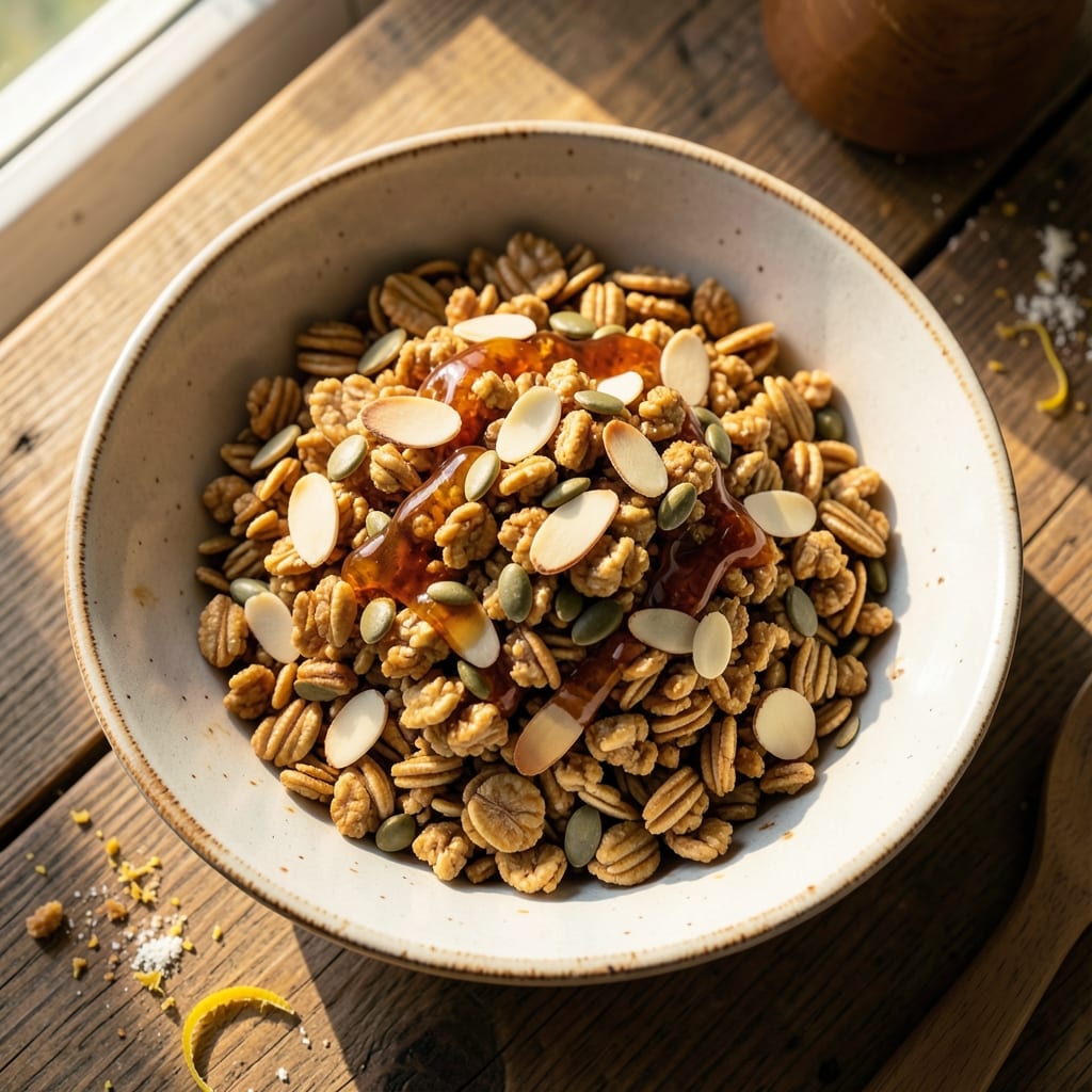 Crunchy Granola Recipe With Egg Whites: Lightweight Clusters That Stay Crunchy for Days