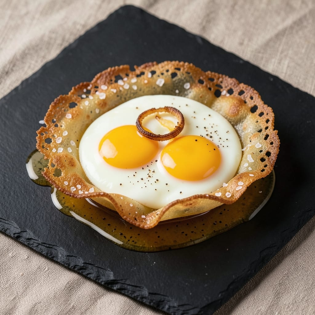 Double Yolk Egg Recipe: Crispy Wonton Cups With Golden Yolk Rivers