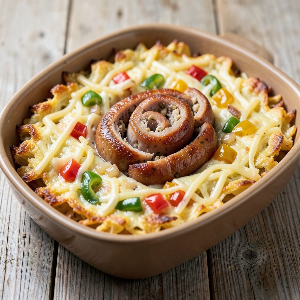 Egg Bake Recipe with Chicken Sausage: One-Pan Protein-Packed Breakfast Casserole