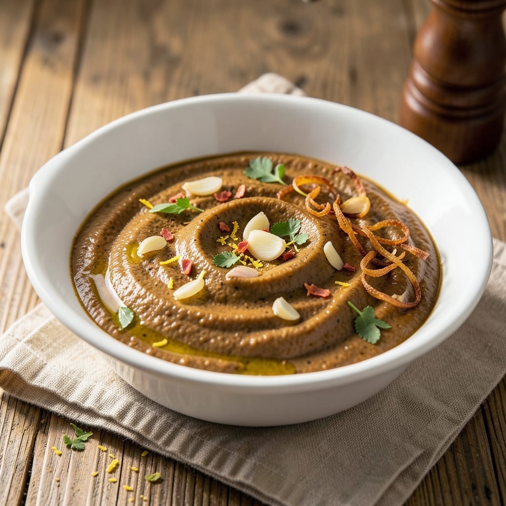 Curried Egg Dip Recipe: Warm Spiced Yogurt With Crunchy Topping Twist