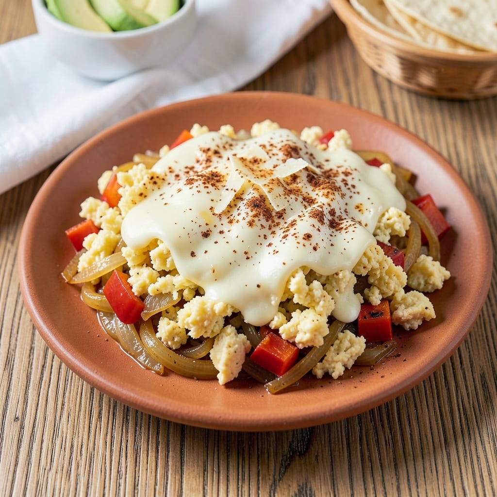 Egg Beaters Southwestern Style Recipe: Smoky Chipotle and Cheddar Crunch in One Pan