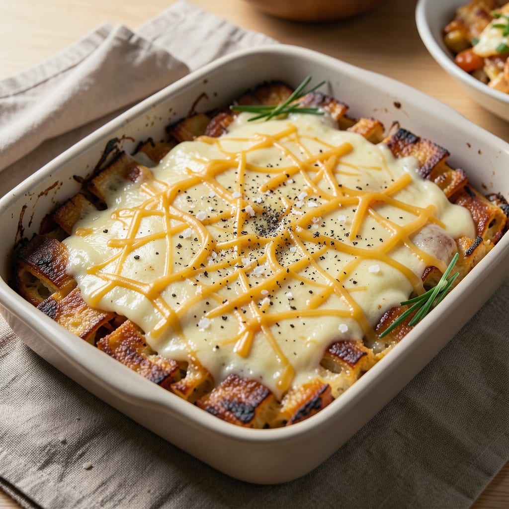Egg Bake With Frozen Hash Browns Recipe: One-Pan Breakfast With Crispy Bottoms
