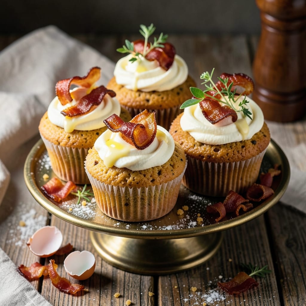 Bacon and Egg Cupcakes Recipe: Crispy Wonton Shells With Gooey Yolk Surprise