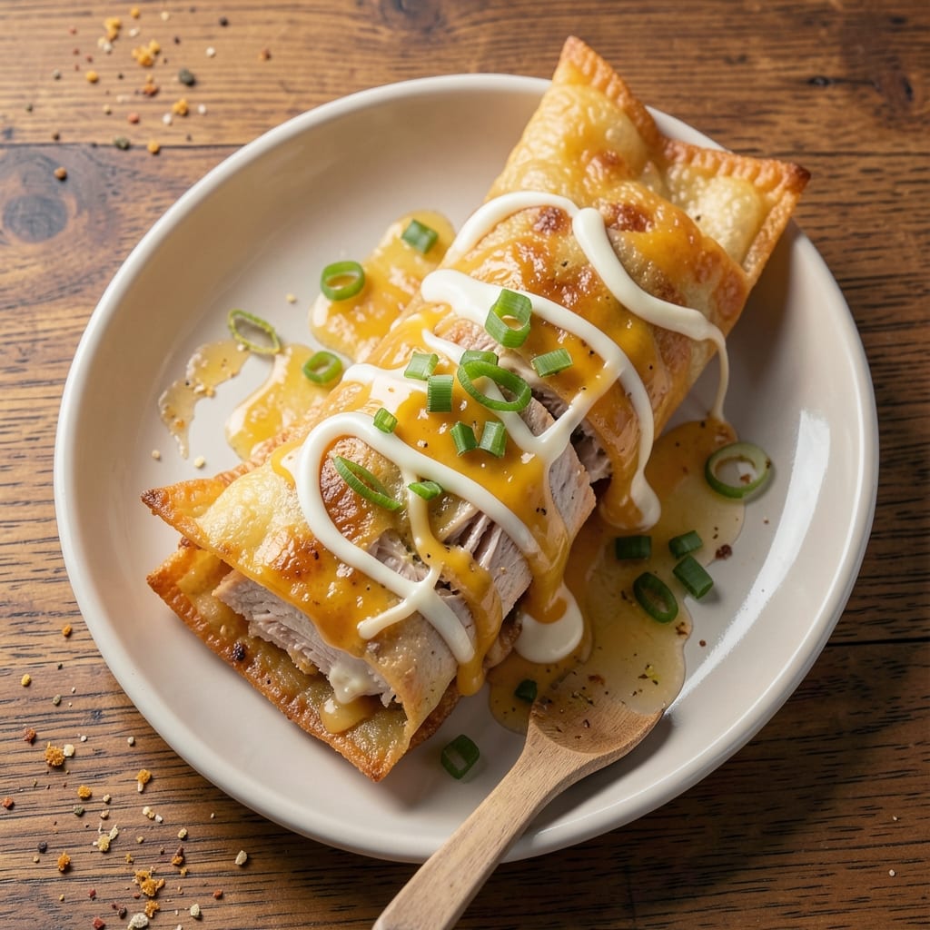 Chili's SW Egg Roll Recipe: Crispy Wonton Cups With Runny Yolk Magic