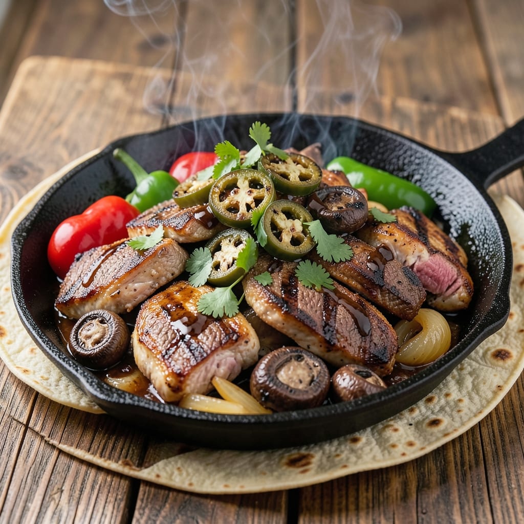 Big Green Egg Fajitas Recipe: Smoky Char and Fresh Herb Harmony