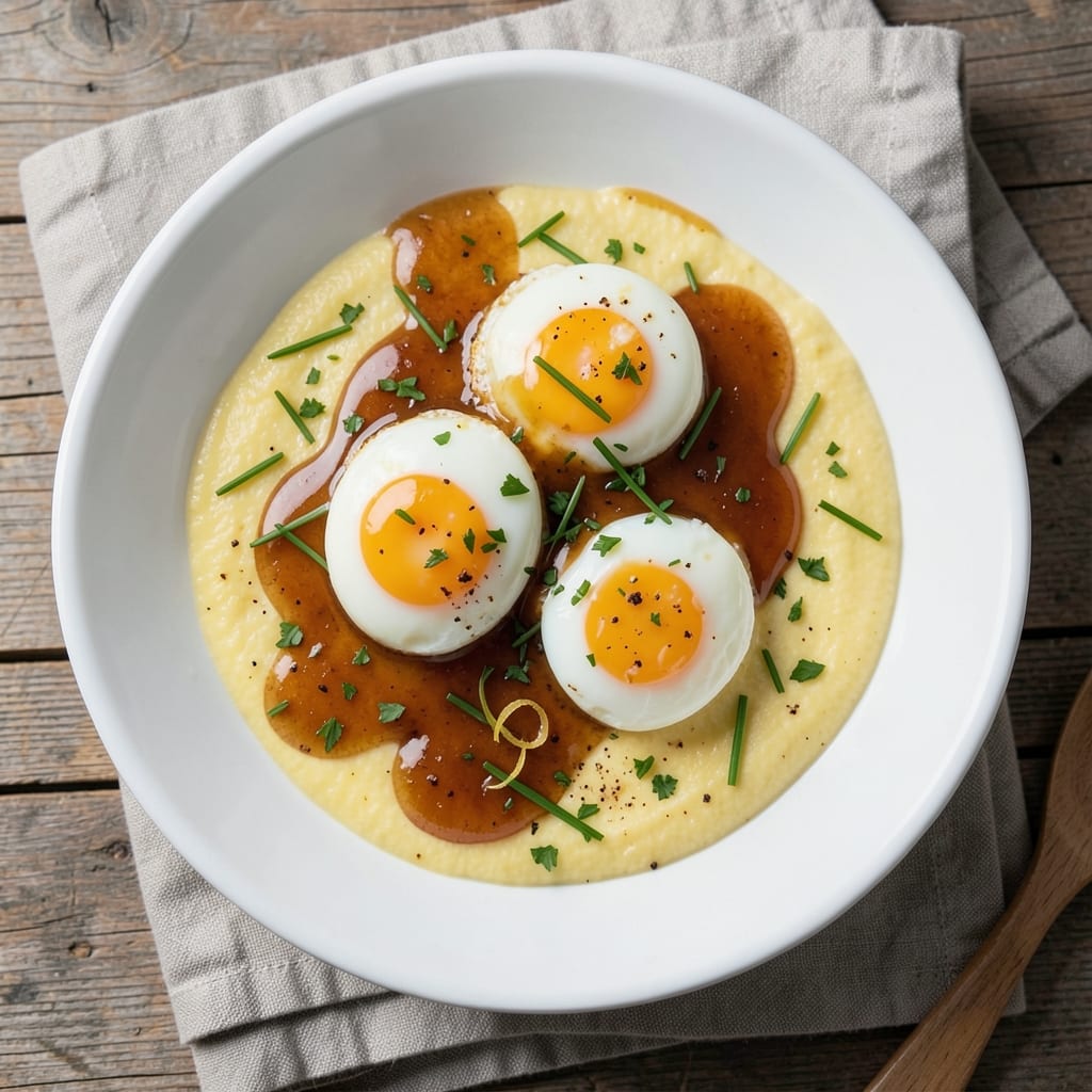 Best Morning Eggs Recipe: Fluffy Custard With Crispy Herb Crust