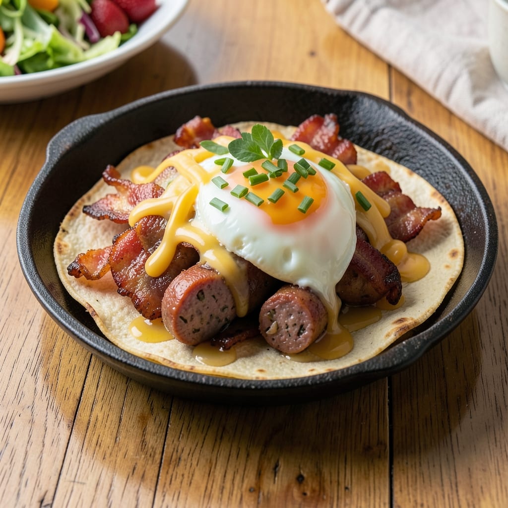 Bacon Sausage & Egg Wraps Recipe: Starbucks-Style Breakfast on a Roll