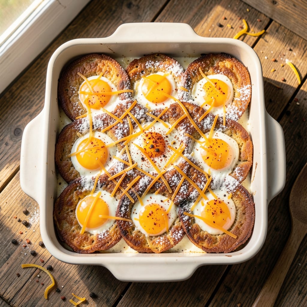 Egg Bake Recipe With Hash Brown Patties: Crispy Crust Meets Fluffy Eggs in One Pan