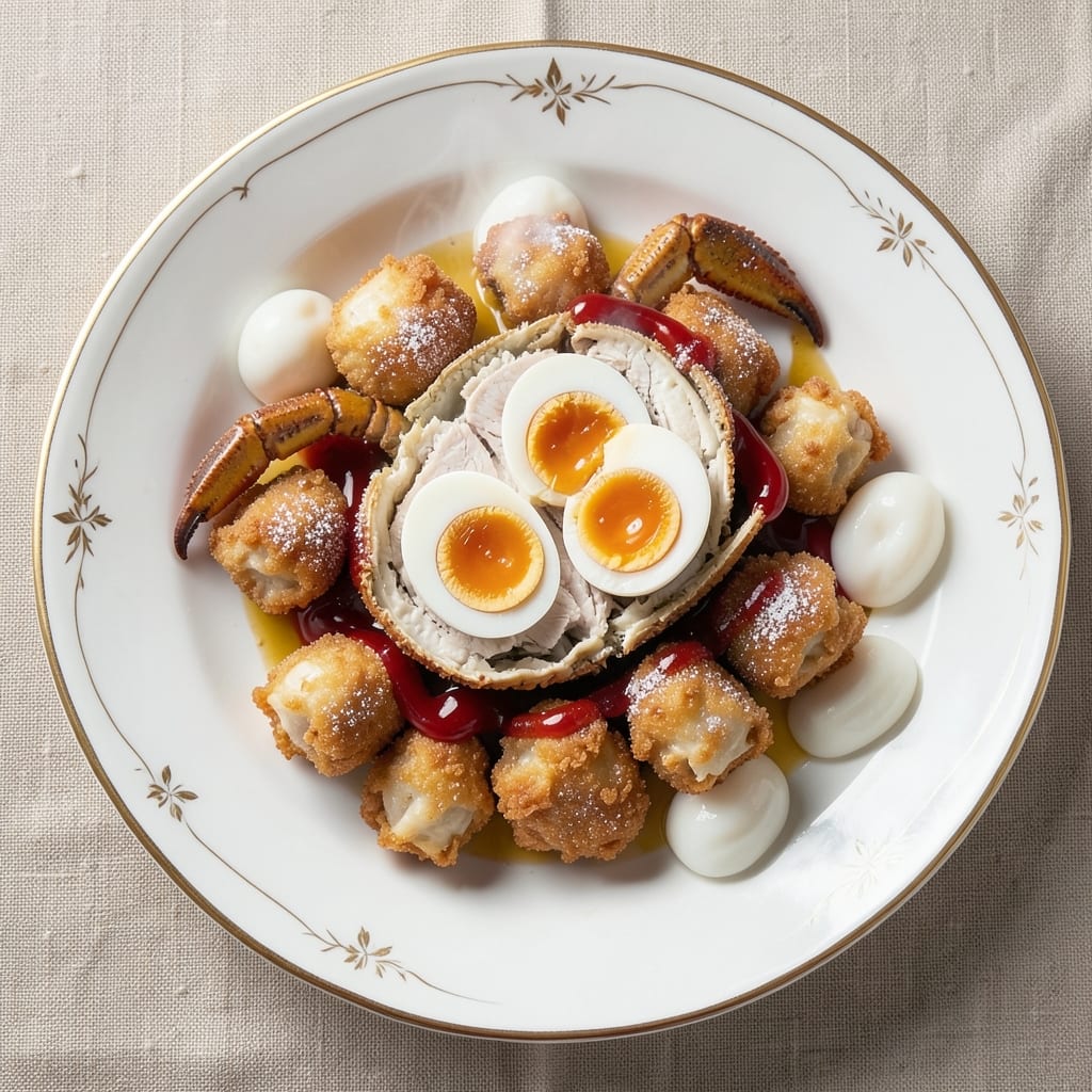 Crab in Salted Egg Recipe: Umami Bomb with Crunchy Crust Bites