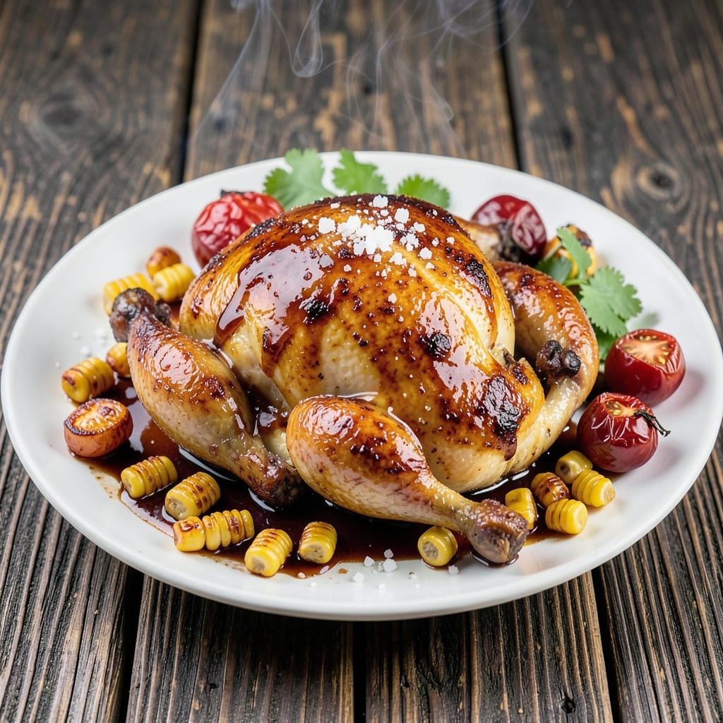 Big Green Egg Barbecue Chicken Recipe: Smoky, Juicy Crisp in One Pan