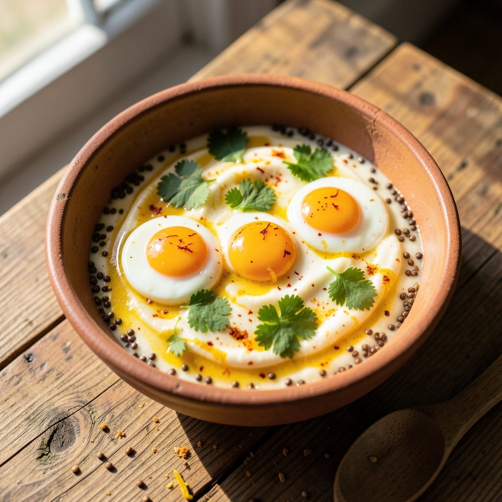 Egg Afghani Recipe: Spiced Yogurt and Herb Scramble Magic