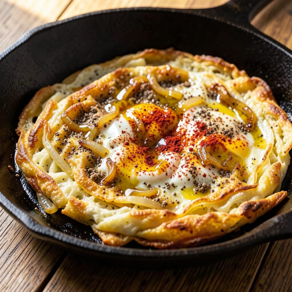 Desi Egg Omelette Recipe: Spiced Indian Flavor With Runny Yolk Magic