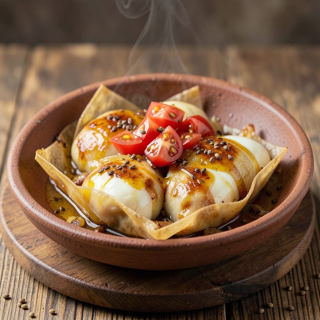 Egg Bhapa Recipe: Steamed Spice-Infused Softness in Wonton Cups