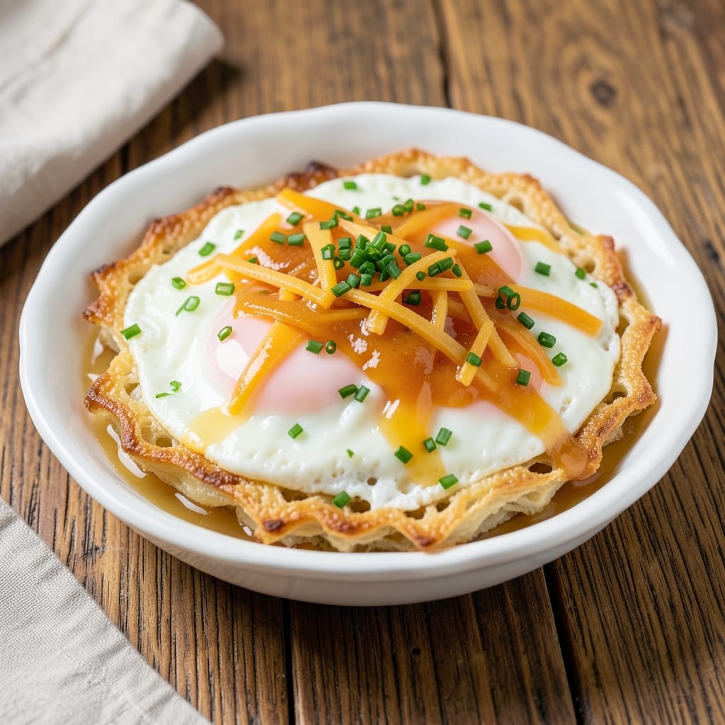 Egg And Flour Recipe: Crispy Wonton Cups With Silky Scrambled Hearts