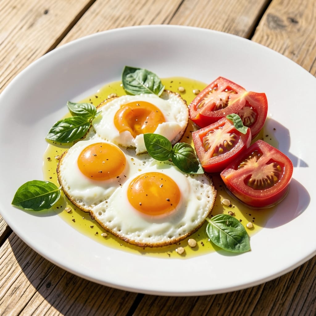 Egg Basil Tomato Recipe: Bright Italian Breakfast in One Skillet