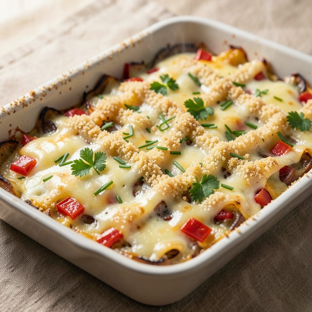 Egg Bake Recipe 8x8 Pan: Crispy Herb Crust Meets Silky Scrambled Eggs