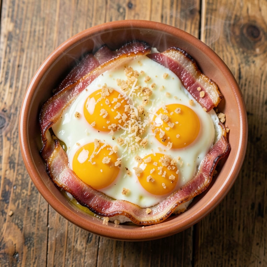Bacon and Eggs Recipe Ideas: Crispy Breakfast Bites With Runny Yolk Magic