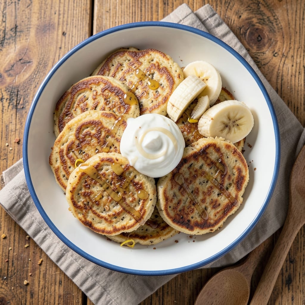 Banana Egg Oatmeal Pancakes Recipe: No-Fuss Breakfast Stacks With Banana Sweetness