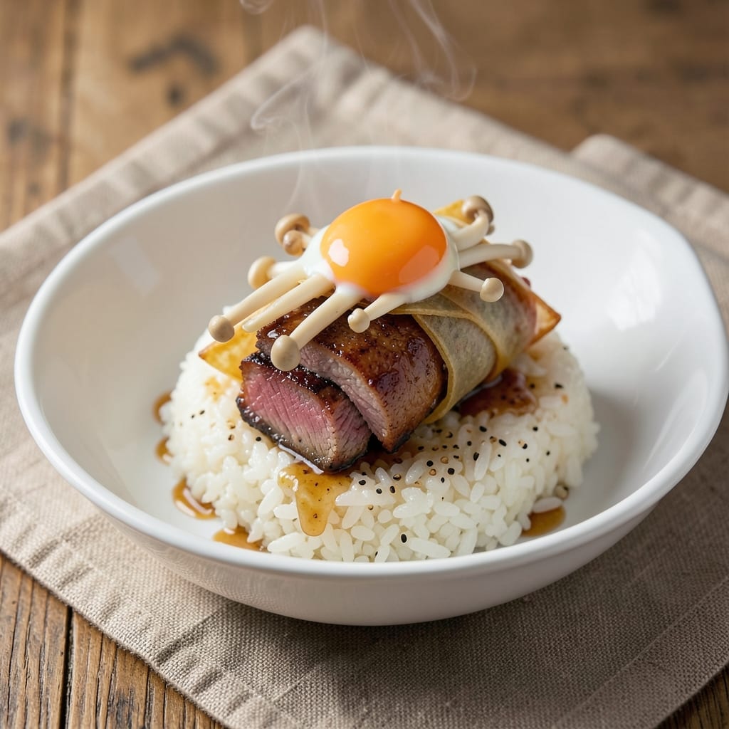 Beef Enoki Rolls With Egg Recipe: Crispy Wonton Wraps With Silky Egg Surprise