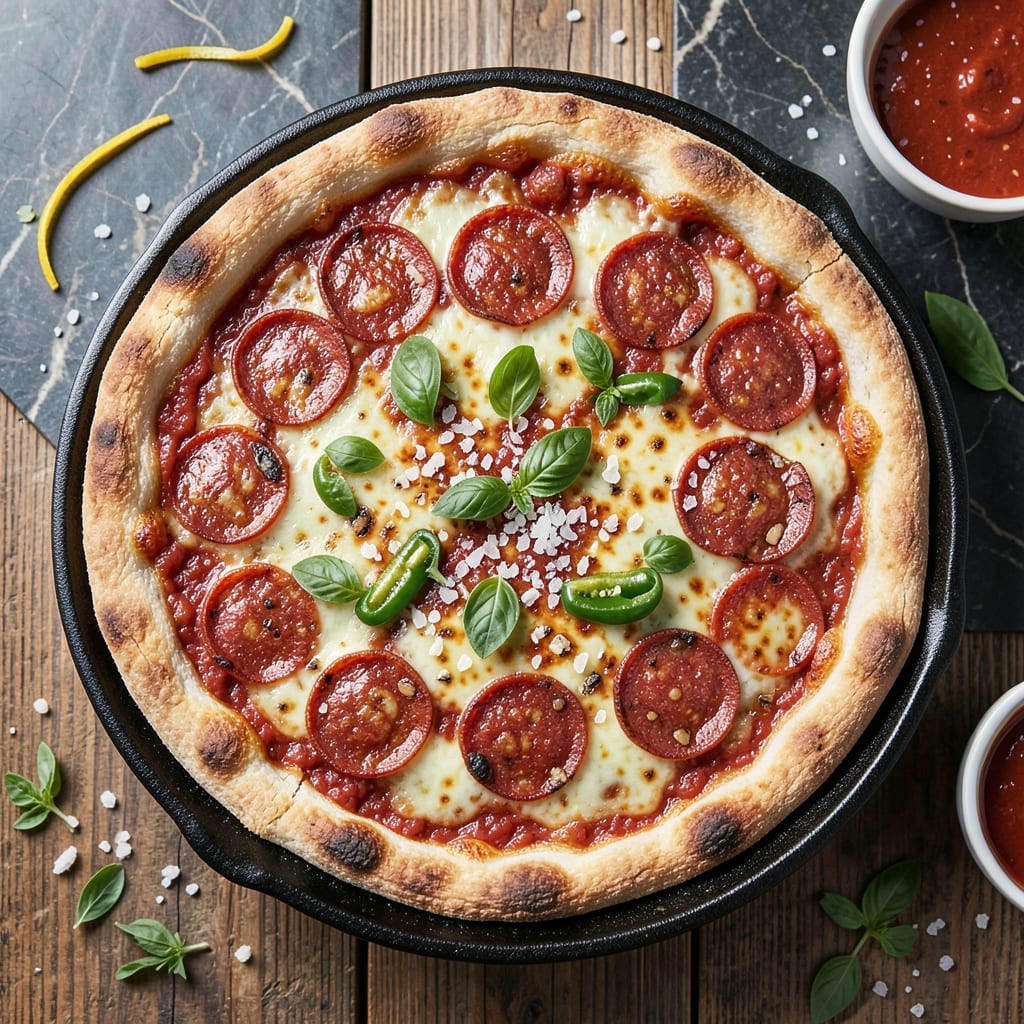 Big Green Egg Deep Dish Pizza Recipe: Smoky Stone-Baked Crust With Gooey Cheese Rivers