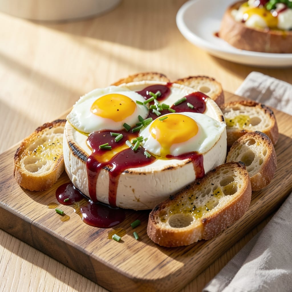 Egg And Brie Recipe: Golden Crust Meets Silky Yolk Magic
