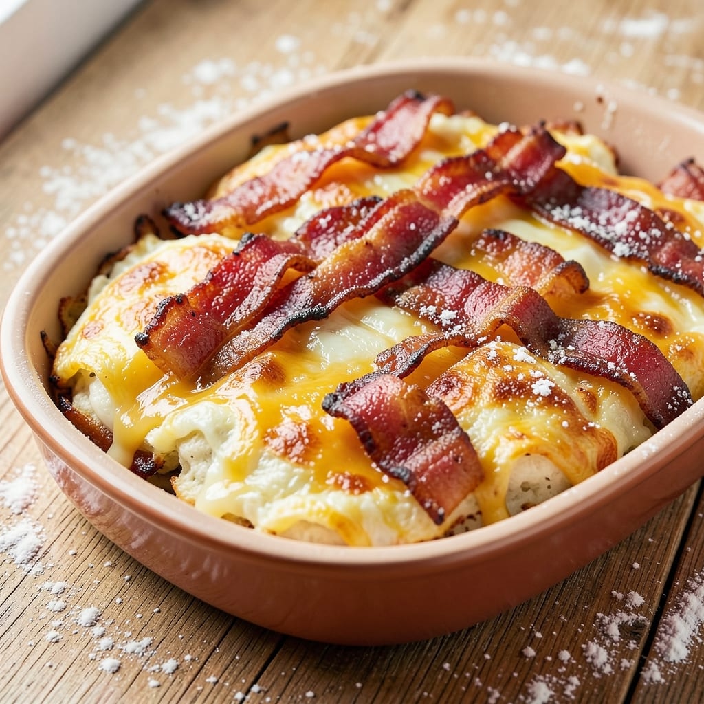 Bacon Egg Bites Recipe: Oven-Baked Crispy Edges and Runny Yolk Magic