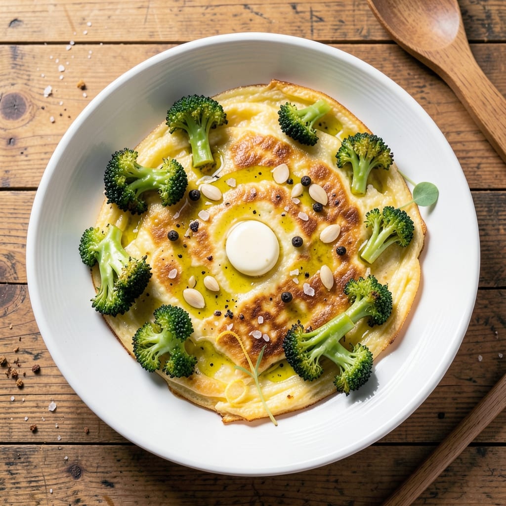 Broccoli Egg Omelette Recipe: Crispy Broccoli and Fluffy Yolk Harmony
