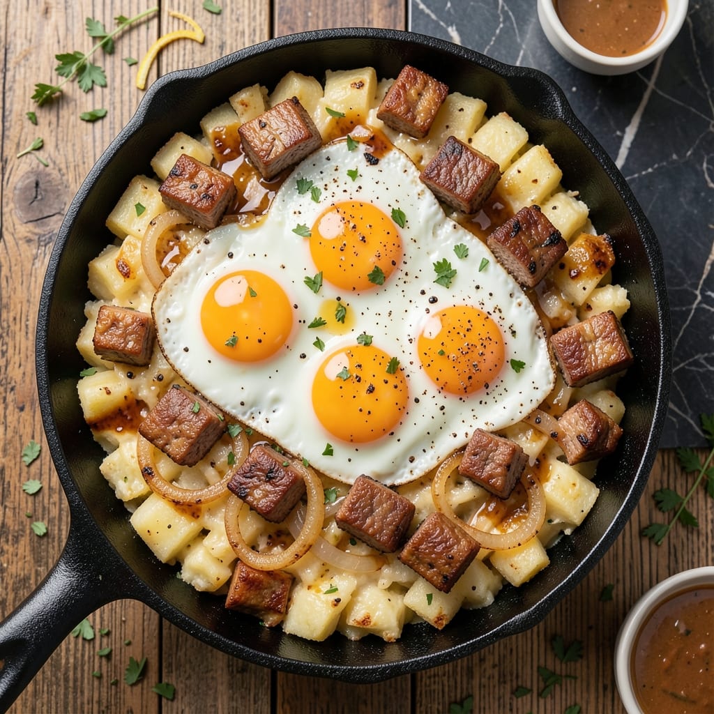 Corned Beef Hash and Egg Casserole Recipe: Hearty Breakfast Bites With Crispy Top