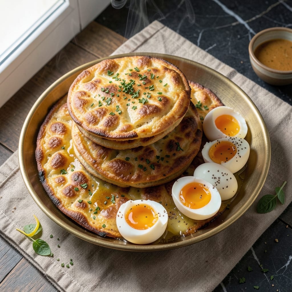 Crispy Egg Paratha Recipe: Spiced Flour Wraps With Golden Crisp Edges
