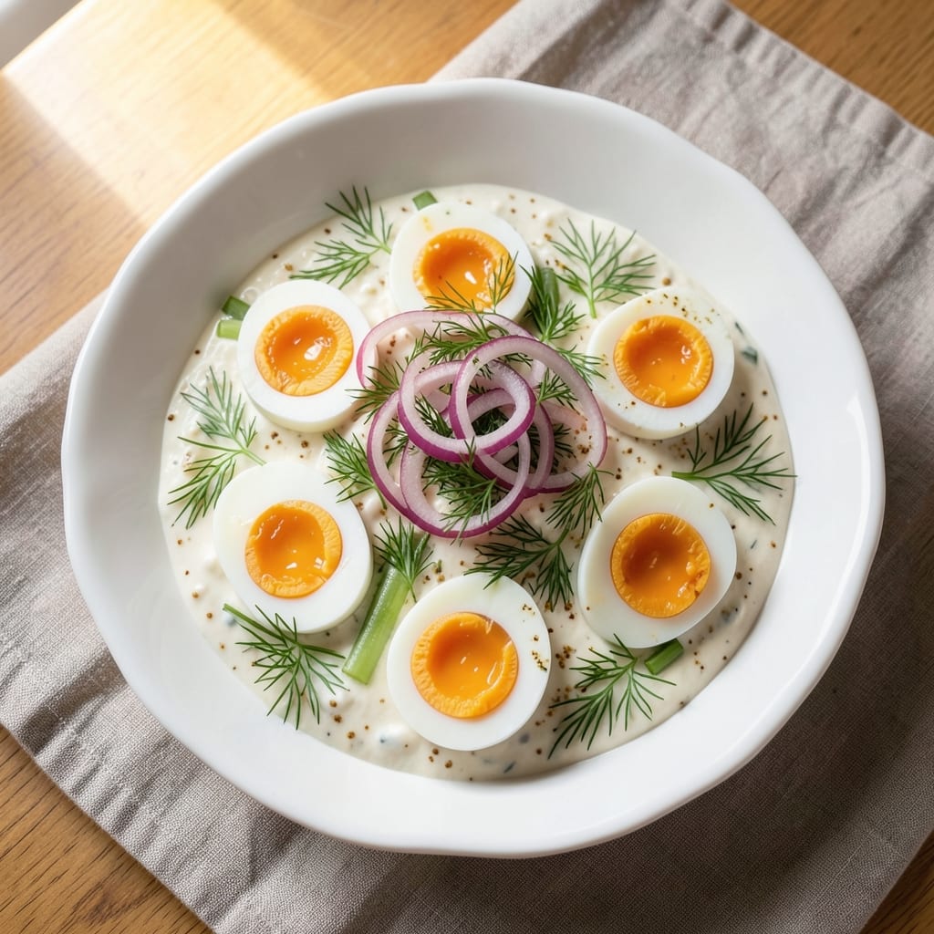 Awesome Egg Salad Recipe: No-Mayo Creaminess with Crunchy Celery Bites