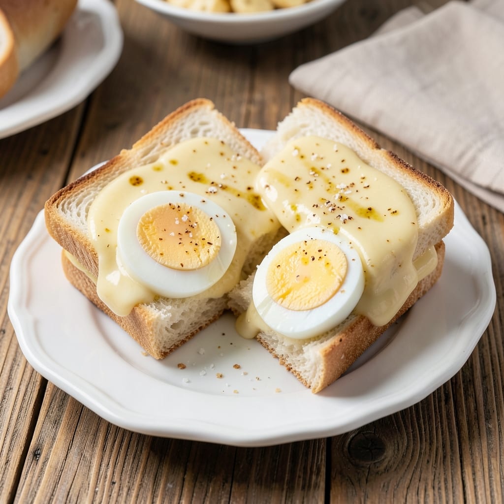 Boiled Eggs, Mayo, and Sandwich Recipe: Crunchy Toast Bites With Silky Yolk Magic
