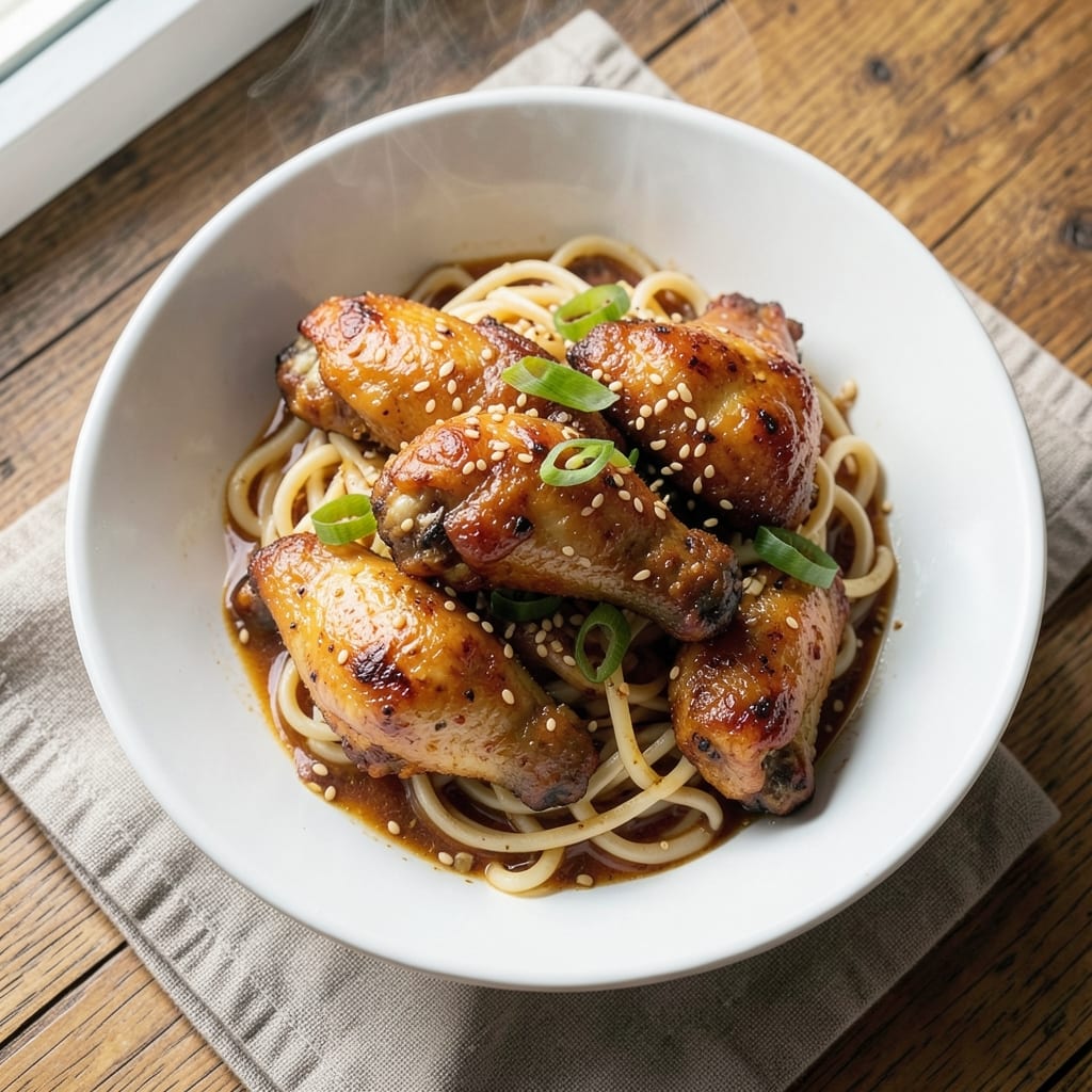 Chicken Wings and Egg Noodles Recipe: Savory Stir-Fry With Crispy Edges and Silky Noodles